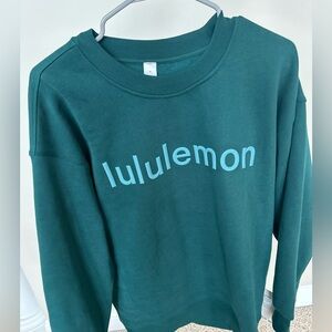 Lululemon Sage Green Sweatshirt size 4 (oversized)